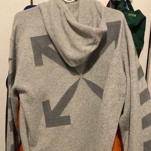Off white cool grey hoodie retail $1500